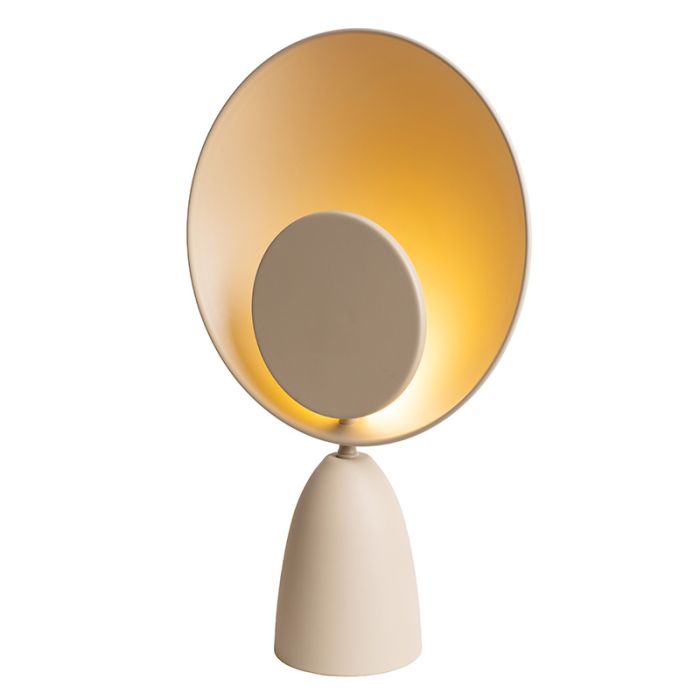 Taupe tafellamp modern, Castamar, 3W, 3000K LED, met schakelaar