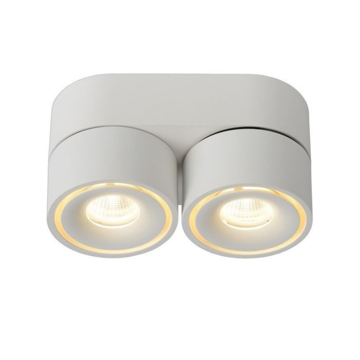 Witte plafondspot Yumiko