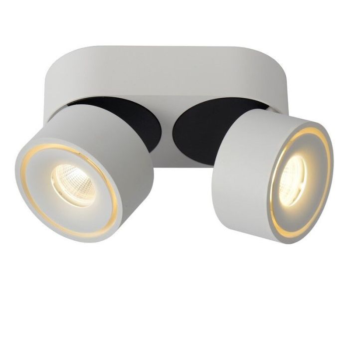 Witte plafondspot Yumiko