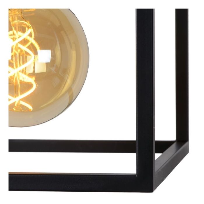 Zwarte hanglamp Ruben, metaal