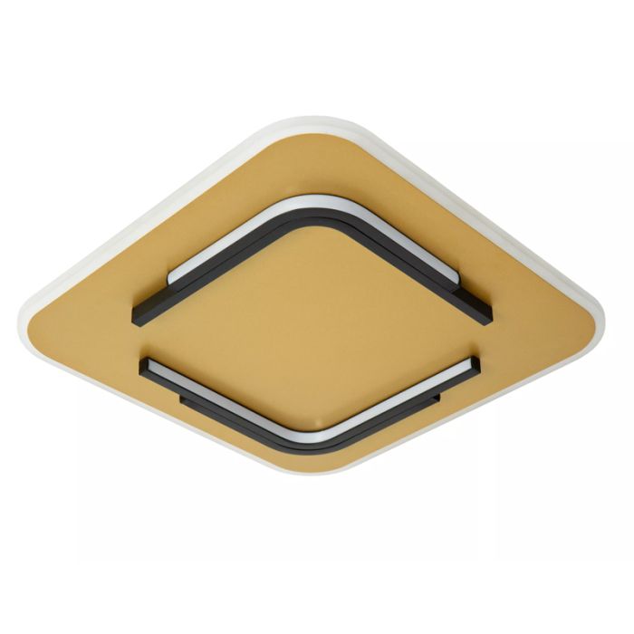 Gouden plafonnière modern, Andreas, 30W, 2700K LED