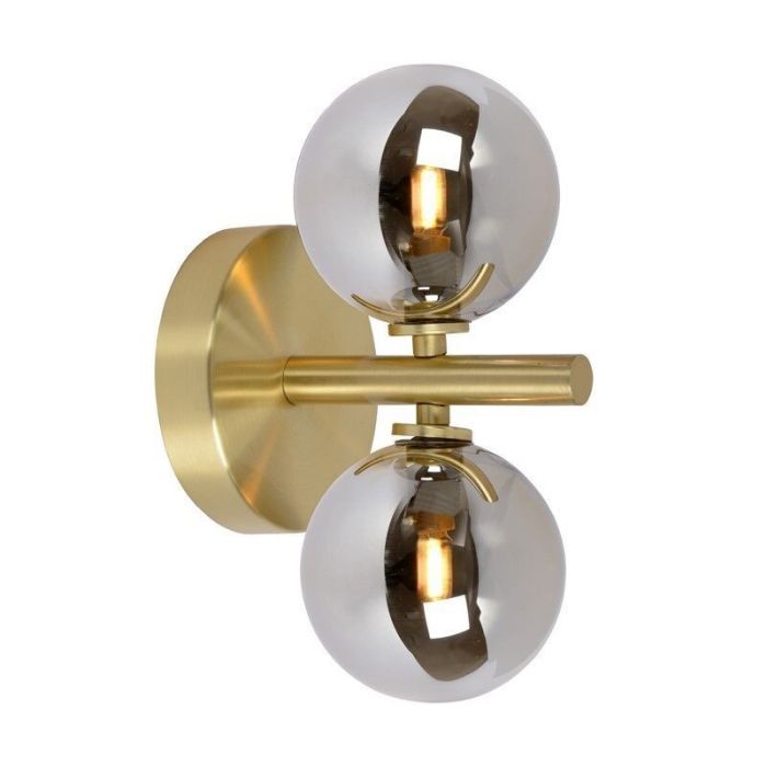 Retro wandlamp Tycho, Goud