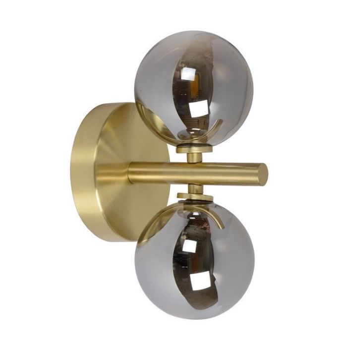 Retro wandlamp Tycho, Goud