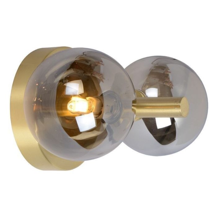 Retro wandlamp Tycho, Goud
