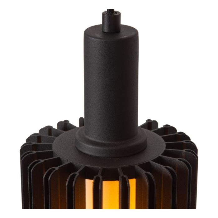 Zwarte hanglamp modern, Lambres