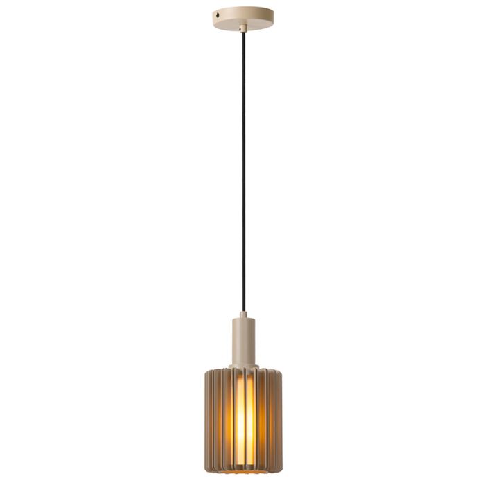 Taupe hanglamp modern, Lambres