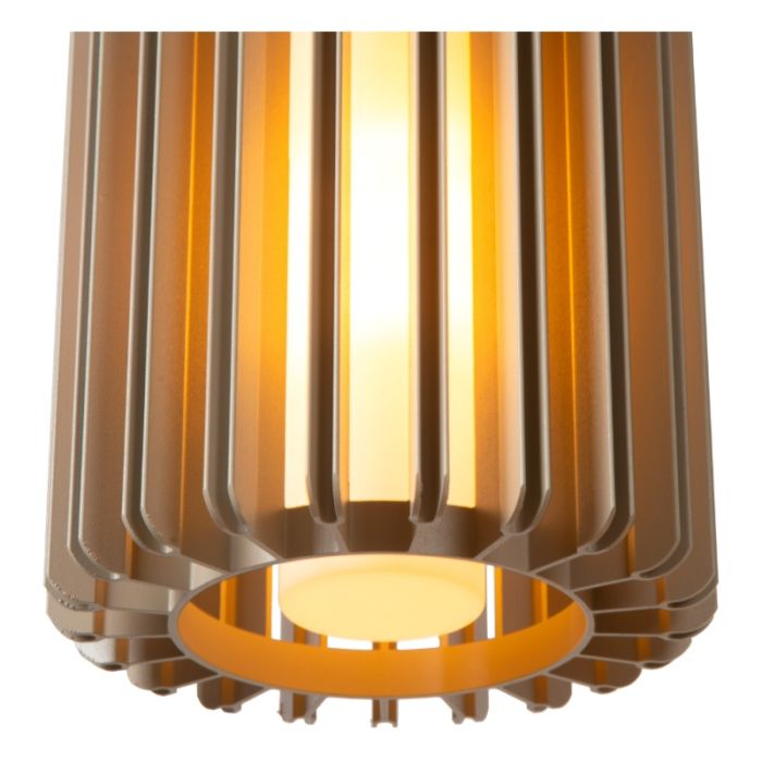 Taupe hanglamp modern, Lambres