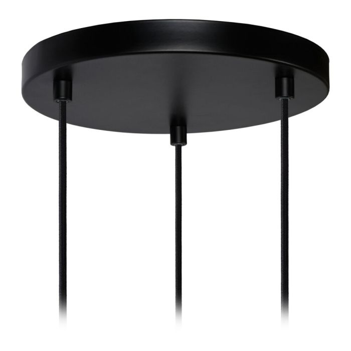 Zwarte hanglamp Baskett, staal