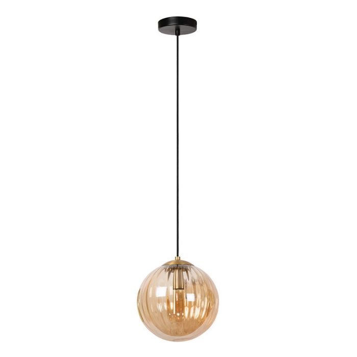 Amberkleurige hanglamp retro, Monsaraz