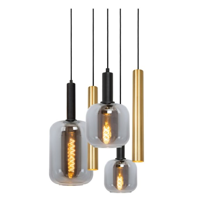 Zwarte hanglamp modern, Joanet