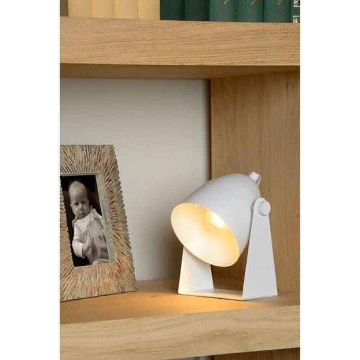 Witte tafellamp Chago