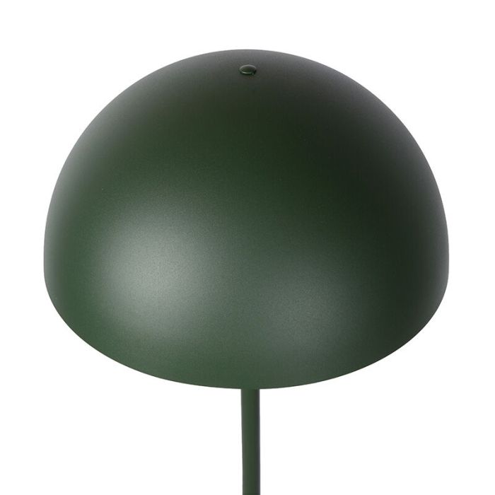 Groene moderne vloerlamp, Siemon, metaal