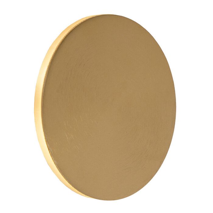 Gouden moderne wandlamp, Eklyps Led, aluminium