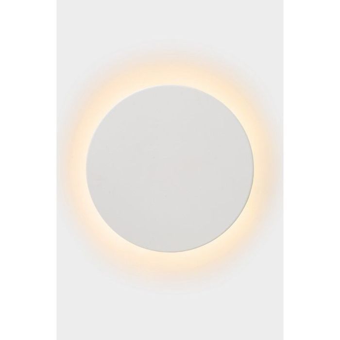 Witte wandlamp modern, Eklyps, 6W, 3000K LED