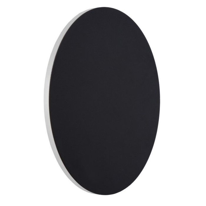 Zwarte wandlamp modern, Eklyps led, 8W, 3000K LED