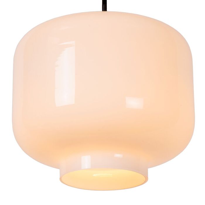 Witte hanglamp modern, Medine
