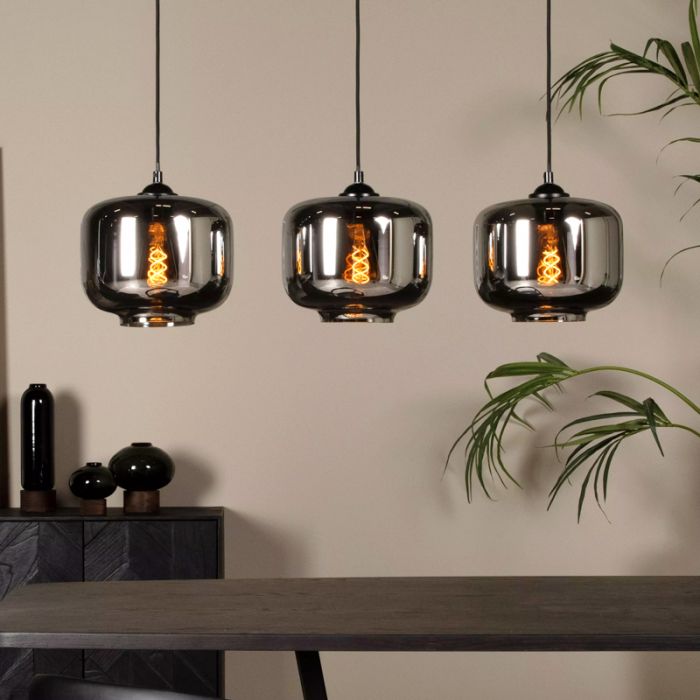 Grijze hanglamp retro, Medine