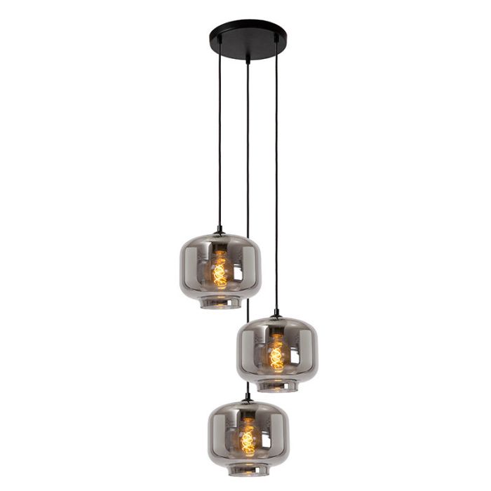 Grijze hanglamp retro, Medine