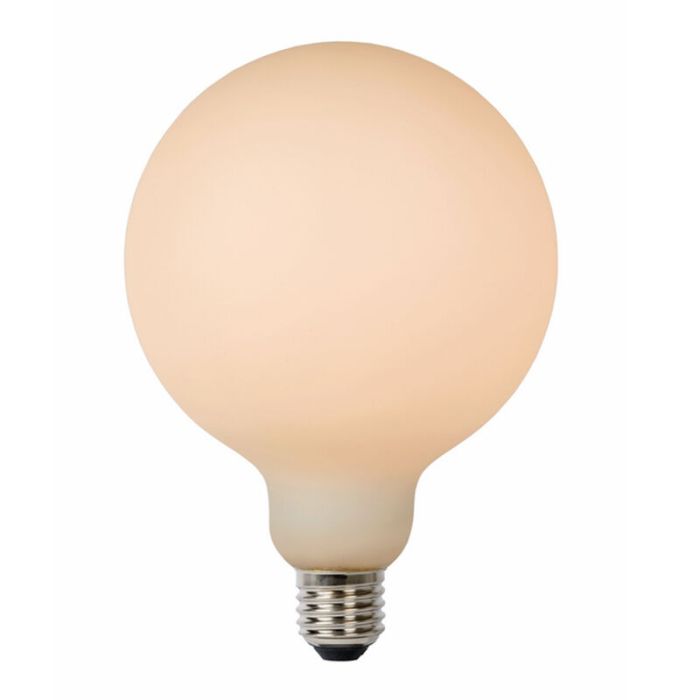 3 stap dimbare E27 LED lamp, G125, 8W, 2700k