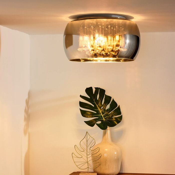 Plafonniere Pearl, Modern, Glas