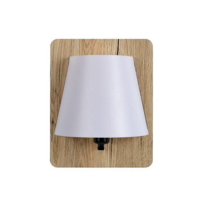 Licht hout wandlamp Idaho, Rechthoek