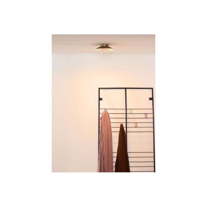 Gouden plafonnière modern, Foskal, 6W, 2700K LED