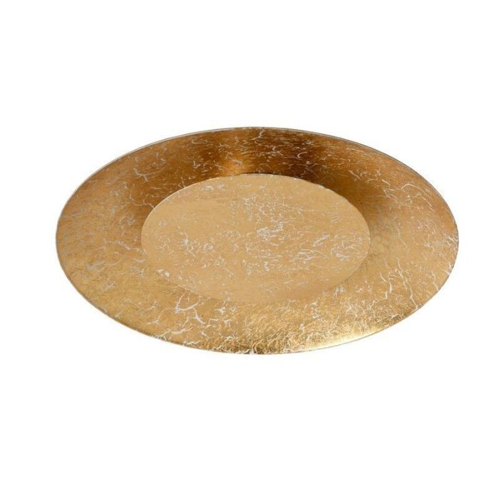 Gouden plafonnière modern, Foskal, 12W, 2700K LED
