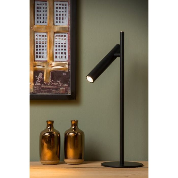 Zwarte tafellamp modern, Philon, 4,5W, 3000K LED