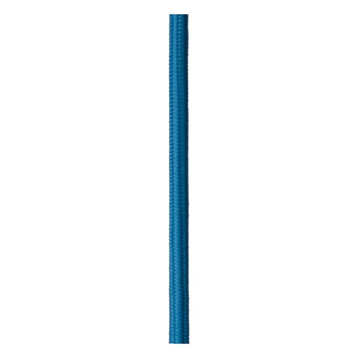 Blauwe wandlamp Paulien, metaal