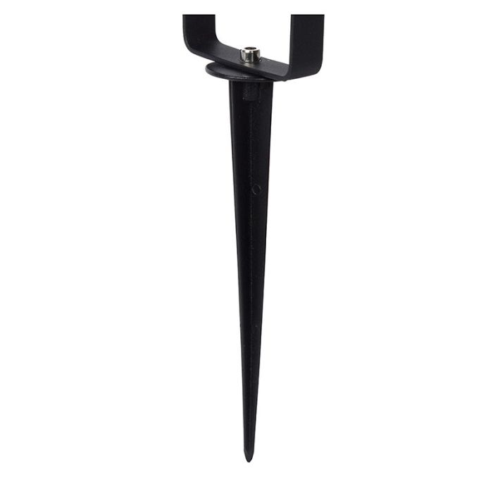 Zwarte prikspot Taylor, aluminium, IP44