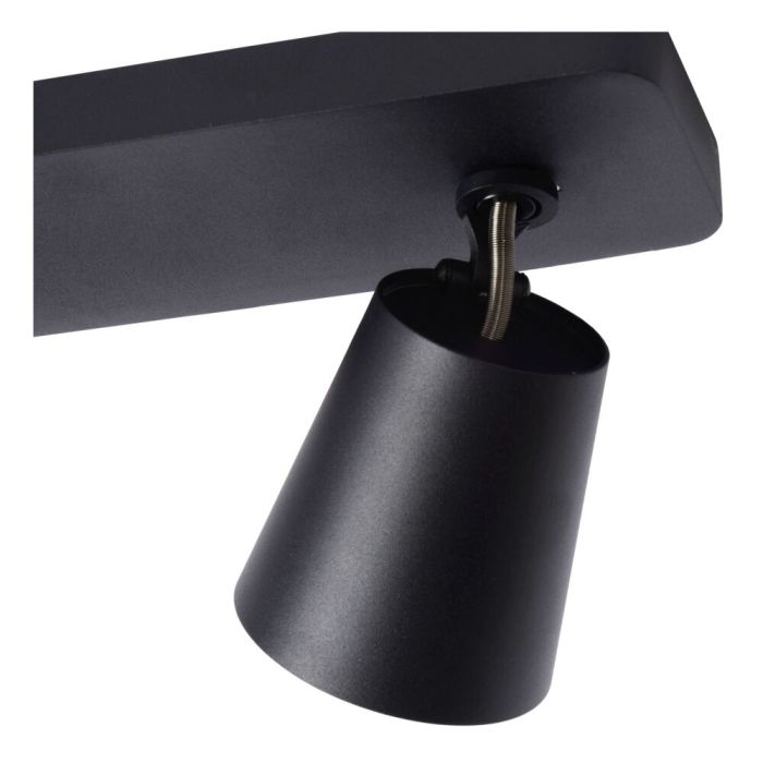 Zwarte plafondspot Turnon, aluminium