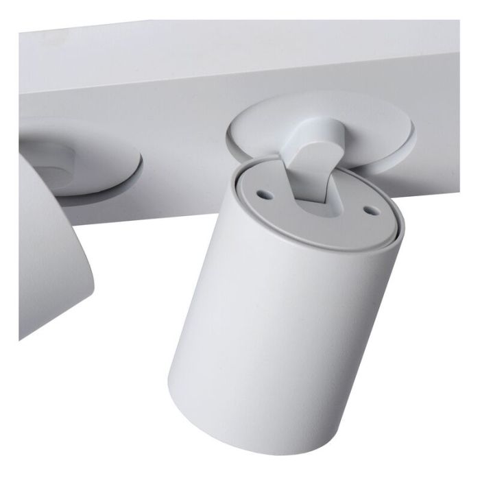 Witte plafondspot Nigel, aluminium