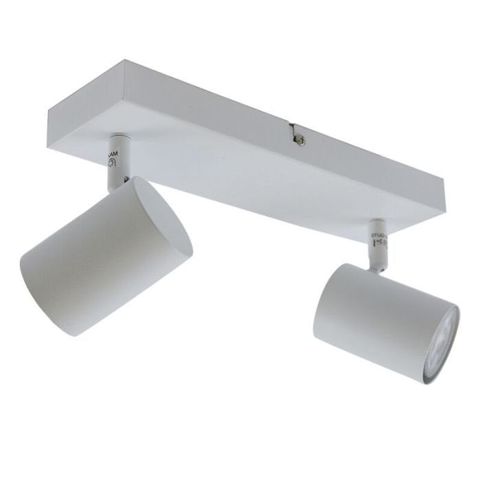 Moderne smart plafondlamp wit, Elena, 9W, RGBW