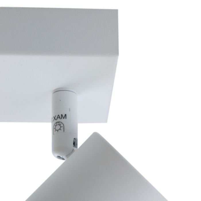 Moderne smart plafondlamp wit, Elena, 13,5W, RGBW