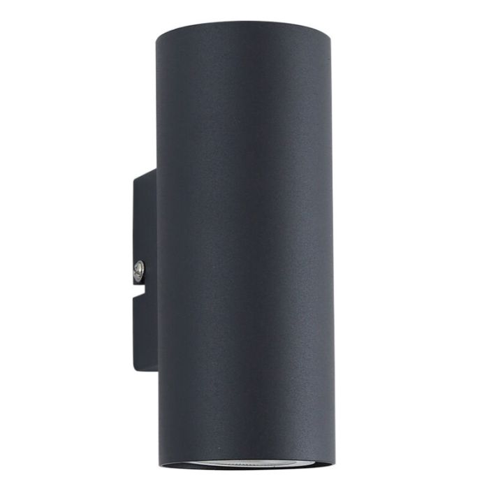 Moderne smart wandlamp zwart, Elena, 9W, RGBW