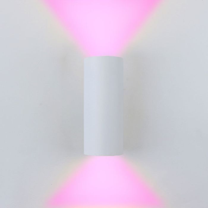 Moderne smart wandlamp wit, Elena, 9W, RGBW