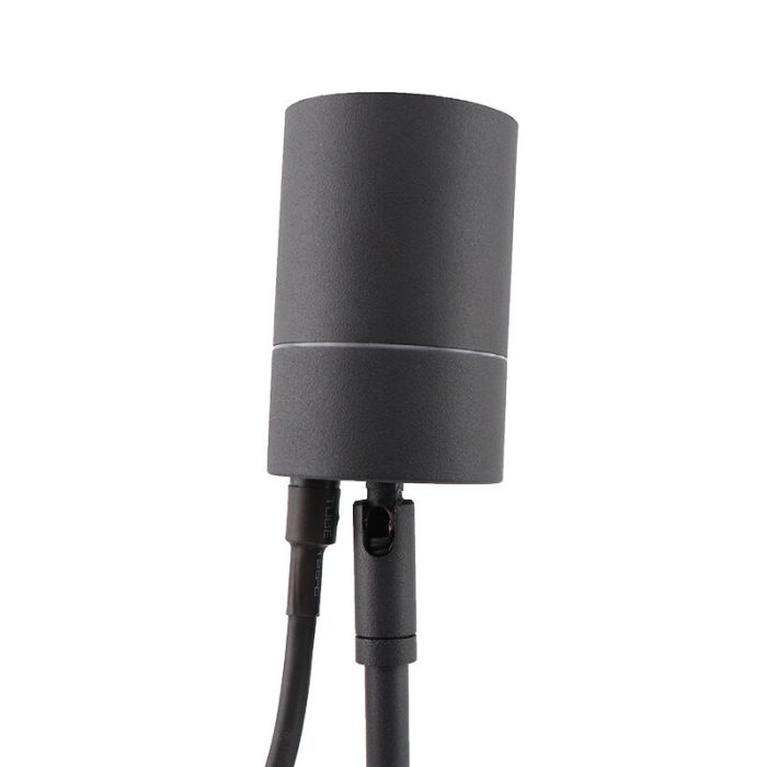 Moderne smart buitenlamp zwart, Pedro, IP44, 4,5W, RGBW