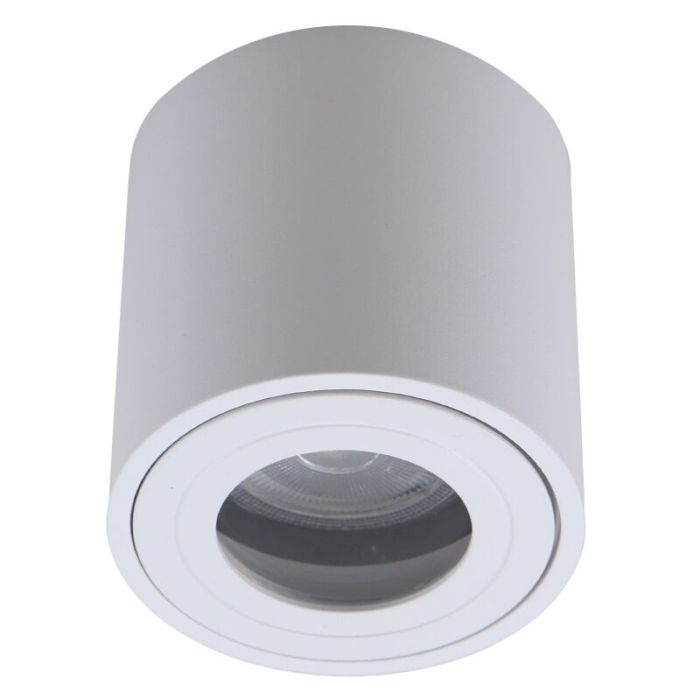 Moderne smart plafondlamp wit, Alion, IP44, 4,5W, RGBW