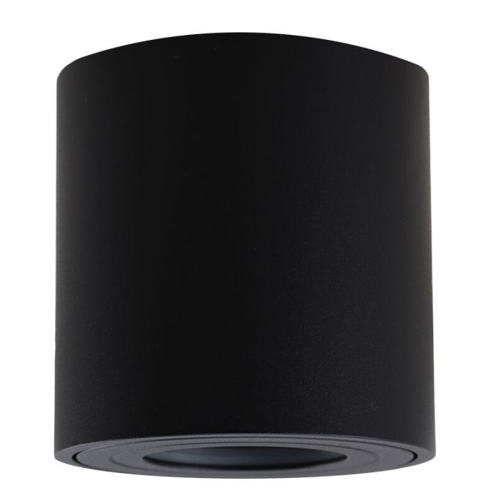 Moderne smart plafondlamp zwart, Alion, IP44, 4,5W, RGBW