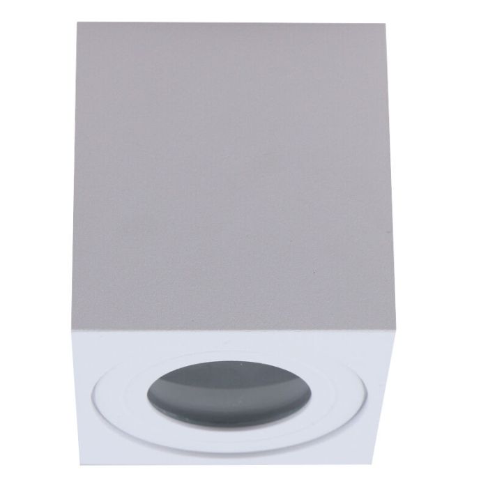 Moderne smart plafondlamp wit, Alion, IP44, 4,5W, RGBW