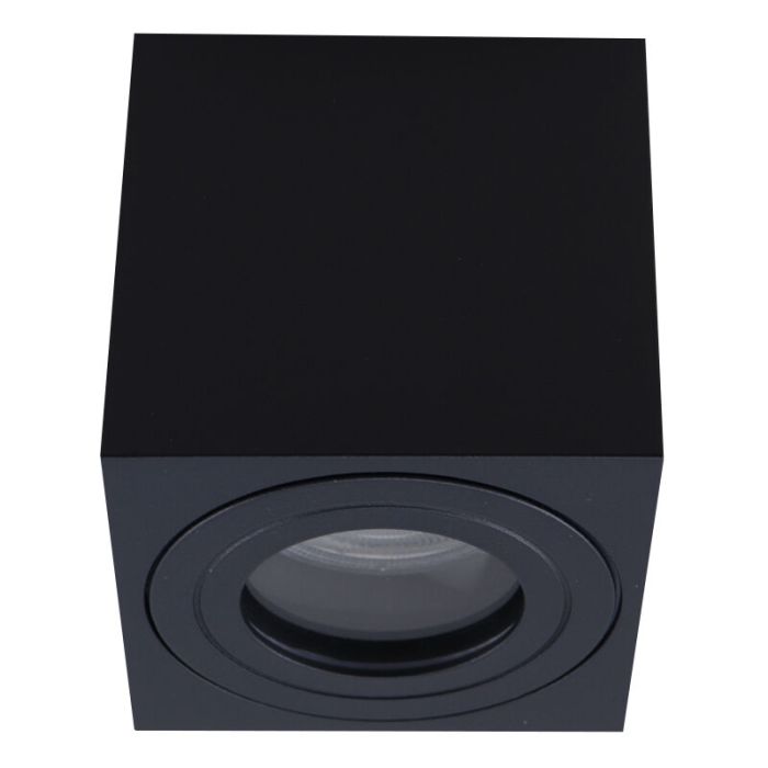 Moderne smart plafondlamp zwart, Alion, IP44, 4,5W, RGBW