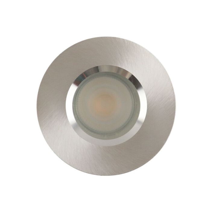 Moderne smart inbouwspot chroom, Jule, IP65, 4,5W, RGBW