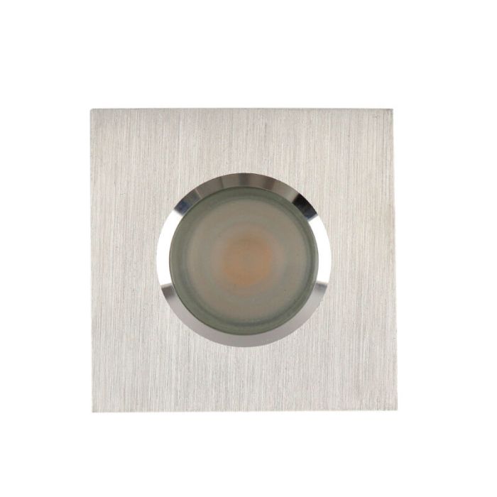 Moderne smart inbouwspot chroom, Jule, IP65, 4,5W, RGBW
