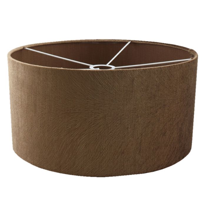 40 cm velours bruine lampenkap, Rody