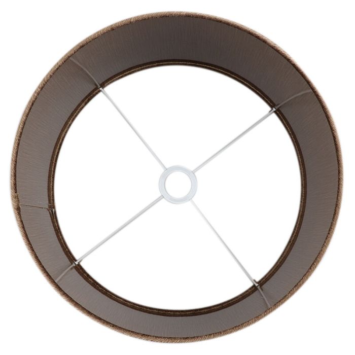 40 cm velours bruine lampenkap, Rody