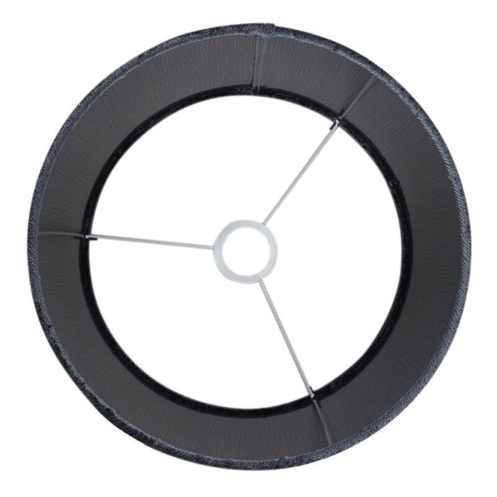 30 cm velours antraciete lampenkap, Rody