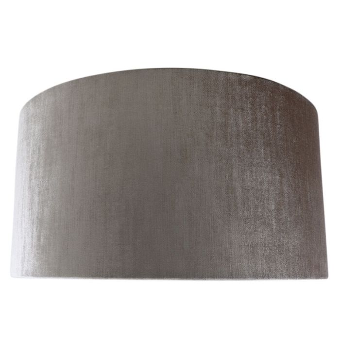 50 cm velours grijze lampenkap, Rody
