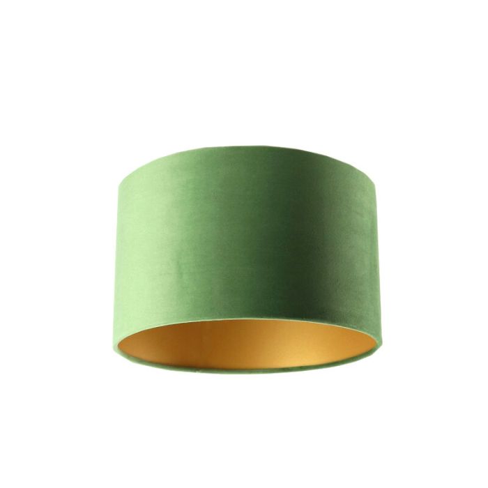 Groen met gouden plafondlamp Krista, 30cm