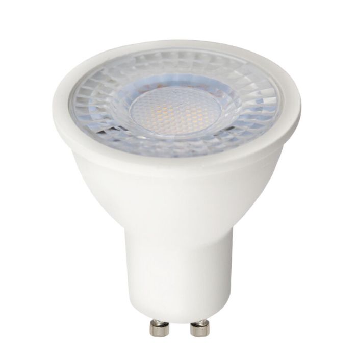 10-pack Dimbare witte GU10 LED lamp Antonie, 5w, warm wit