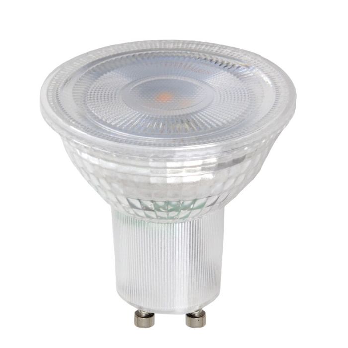 20-packTransparante GU10 LED spot Antonie, 3 Watt, 2700K (Warm wit)